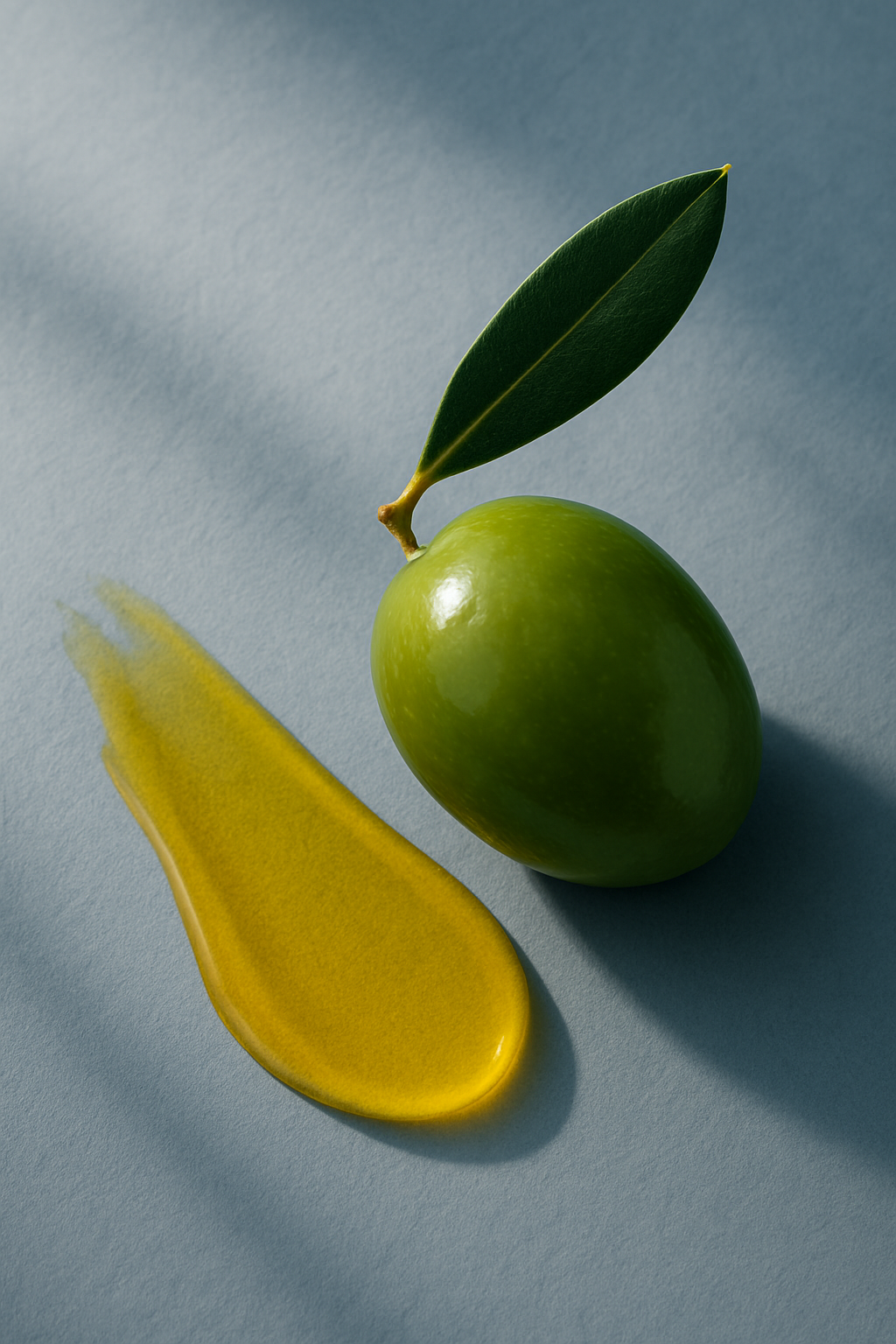 Pšeničný olej a oliva